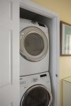 High- end Washer and Dryer is conveniently located at the second floor
